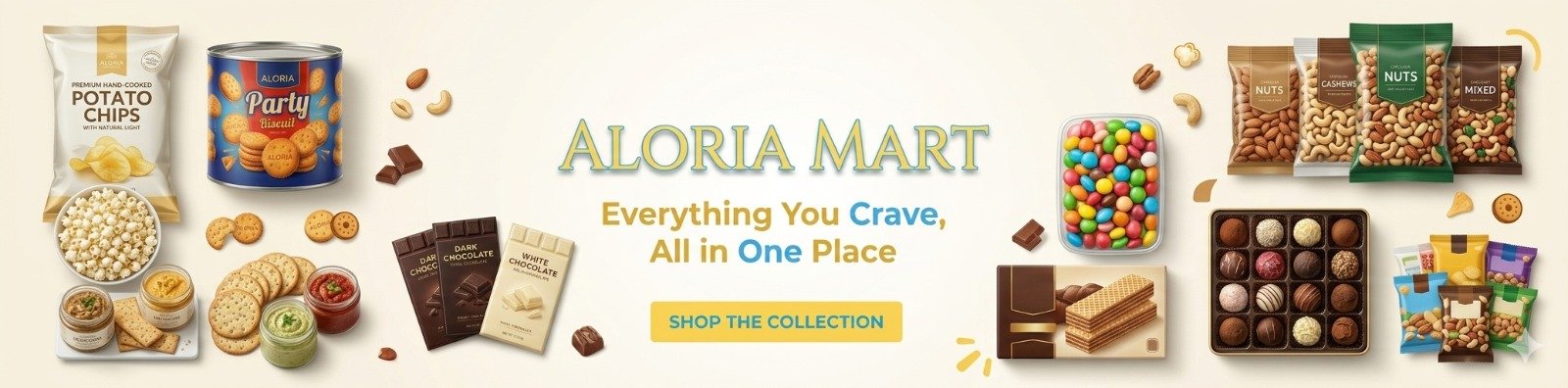 AloriaMart — Everything You Crave, All in One Place